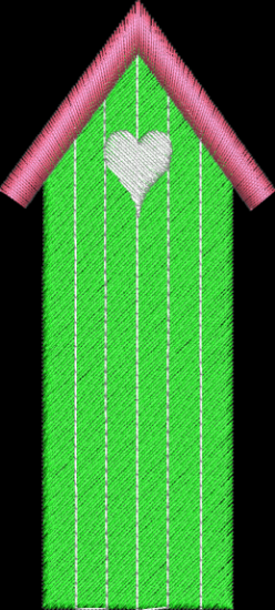 Picture of Beach Hut Embroidery Pattern