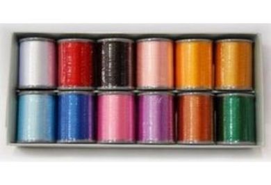 Brother Satin Embroidery Thread Set. 40 Colours.