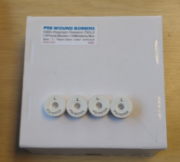 Picture of Box of Pre-Wound Bobbins White 144