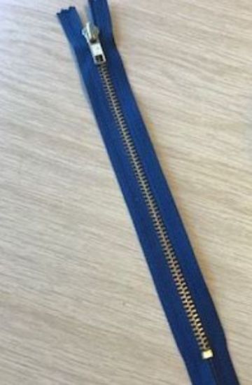 Picture of 9" Navy Blue Zip