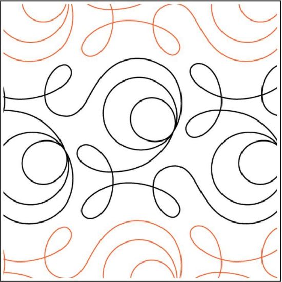 Picture of Ginger Snap 9" Longarm Pantograph