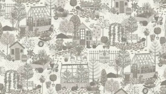 Picture of Makower 2260/S Clara's Garden Scenic