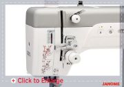 Janome HD9 V2 Threading area