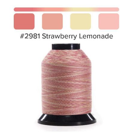 Picture of Finesse Quilting Thread Strawberry Lemonade 2981