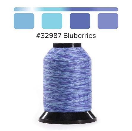 Picture of Finesse Quilting Thread Blueberries 2987