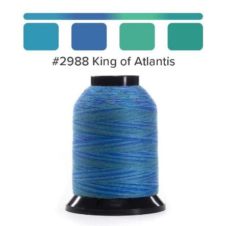 Picture of Finesse Quilting Thread King of Atlantis 2988