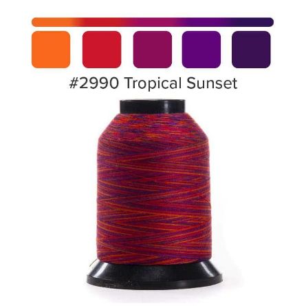 Picture of Finesse Quilting Thread  Tropical Sunset 2990