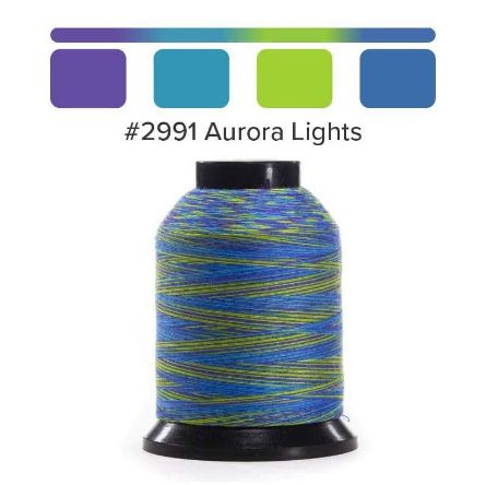 Picture of Finesse Quilting Thread Aurora Lights 2991