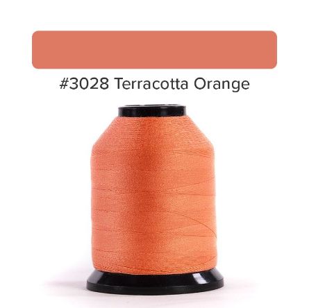 Picture of  Finesse Quilting Thread Terracotta Orange 3028