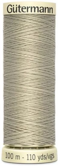 Gutermann Sew All Polyester Thread -722 Beige 100m