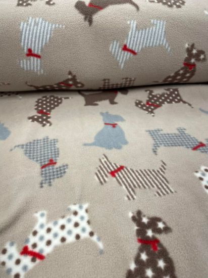 Picture of Printed Polar Fleece dogs