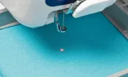 Pinpoint Laser light on Brother VR embroidery machine