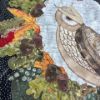 Picture of Owl in Acorn Wreath Friday 15th November Cardiff 