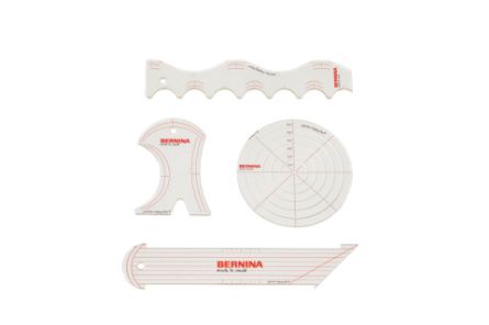 Picture of 3 New Bernina Ruler Kits Essential Ruler Kit – Part no. 1069605000