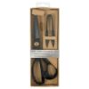 Picture of Milward Heavy Duty Dressmaking Scissors Thread Snip Gift Set Satin Black 23cm 7cm