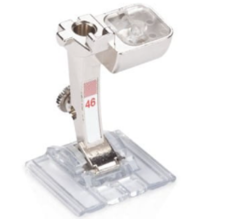 Picture of Bernina Pintuck and Decorative stitch foot with clear sole #46C