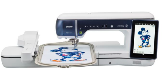 Picture of Brother Aveneer EV1 Sewing and Embroidery Machine Free Trolly Bag