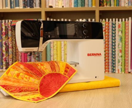 Picture of Bernina 590  Sewing Machine Free Embroidery Unit worth £1000