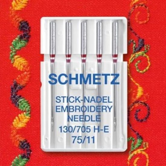 Picture of SCHMETZ Embroidery Needles Size 75/11