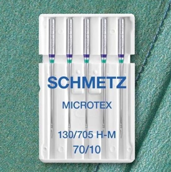 Picture of SCHMETZ Microtex Needles Size 70/10