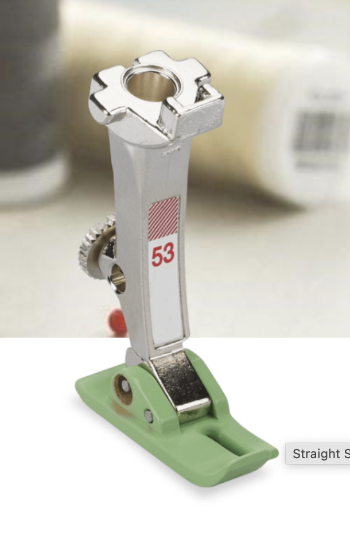 Straight Stitch Foot with Non-Stick Sole 53