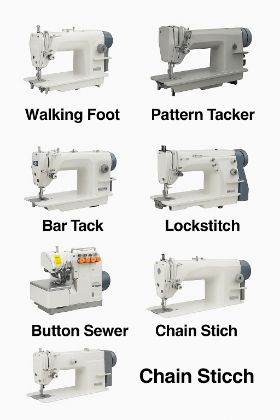 Picture for category Explore Industrial Sewing Machines by Top Models UK