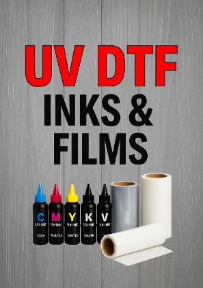 Picture for category UV INKS  & UV DTF FILM &  UV PAPER