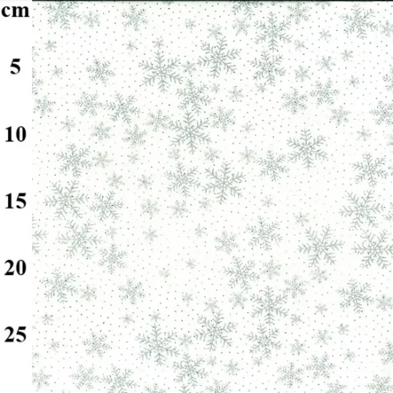 Picture of John Louden - Christmas cotton JLX0253 Snowflake