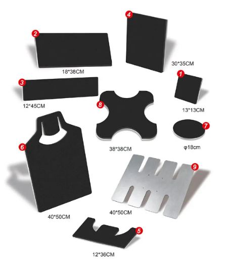 Picture of T Dual TROUSERS  size platen 38 X 18cm