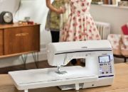 Brother innovis 1800q sewing machine with extension table on 