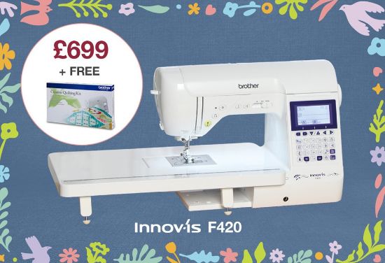 Picture of Brother Innov-is F420 Sewing Machine*Special Offer* Free Quilt Kit worth £158.99