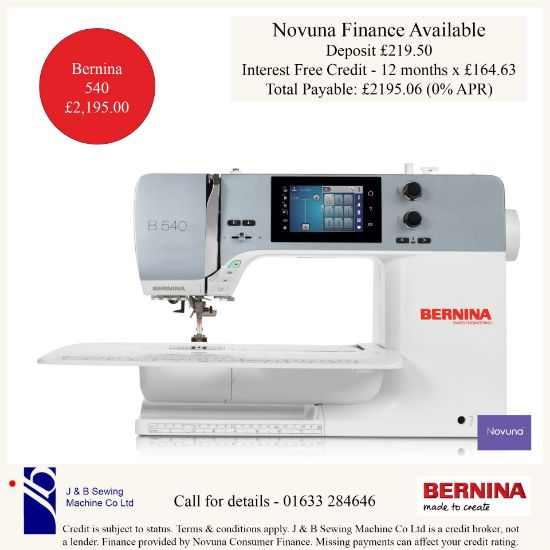 Bernina 540 finance
