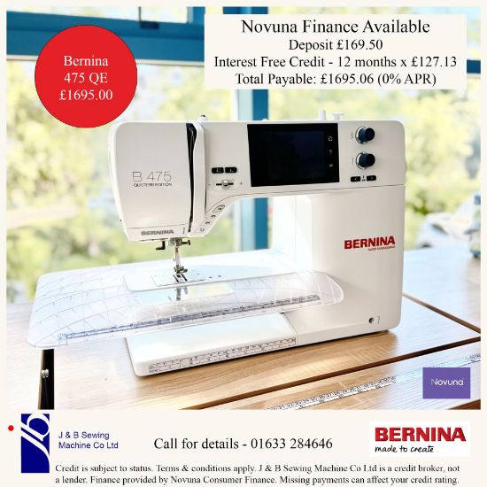 Bernina 475 finance