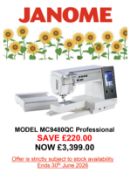 Janome 9480QCP offer