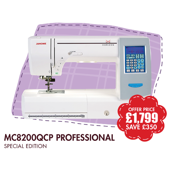 Picture of Janome Horizon 8200QCP SE save £350.00