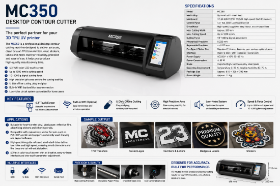 Picture of MC350 Desktop Contour Cutter with Camera