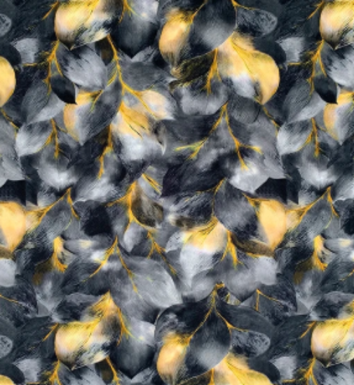 Picture of 100% Viscose Satin digital print JLV0339 - Grey