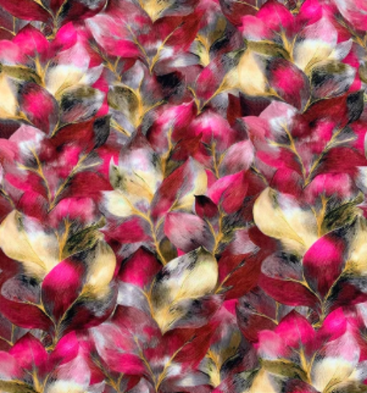 Picture of 100% Viscose Satin digital print - JLV0339 Pink