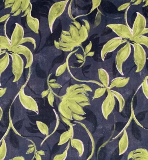Picture of 100% Viscose Satin digital print - JLV0341 - Black