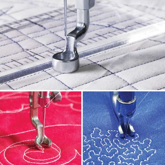 Picture of 3-Piece Hopping Foot Set for Grace Longarm Quilting Machines