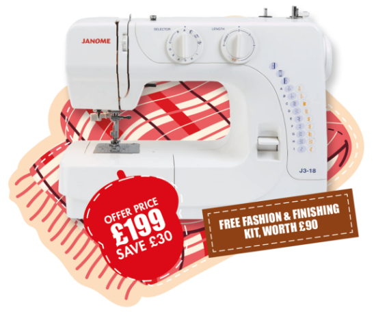 Janome J3-18 Special Offer