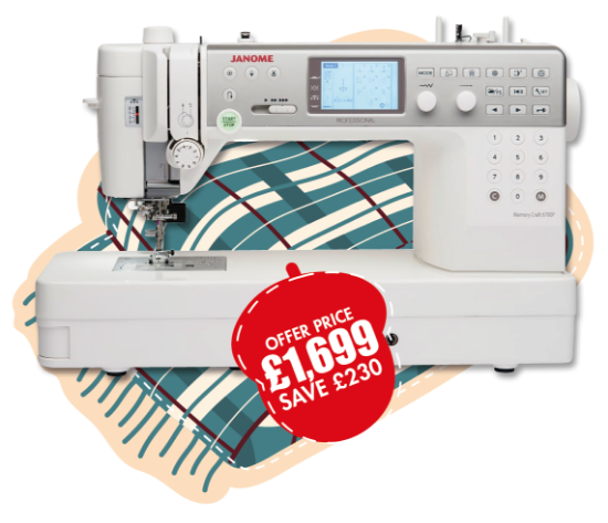 Janome 6700p special offer