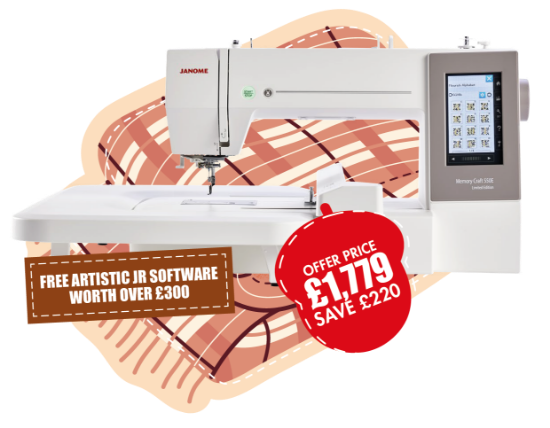 Janome MC550E LE special offer