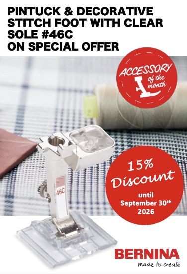 Bernina Pintuck #46C foot of the month special offer
