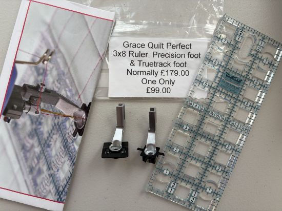 Picture of Quilt Perfect Ruler Kit for Grace Longarm Quilting Machines OPENED BOX - ONE ONLY